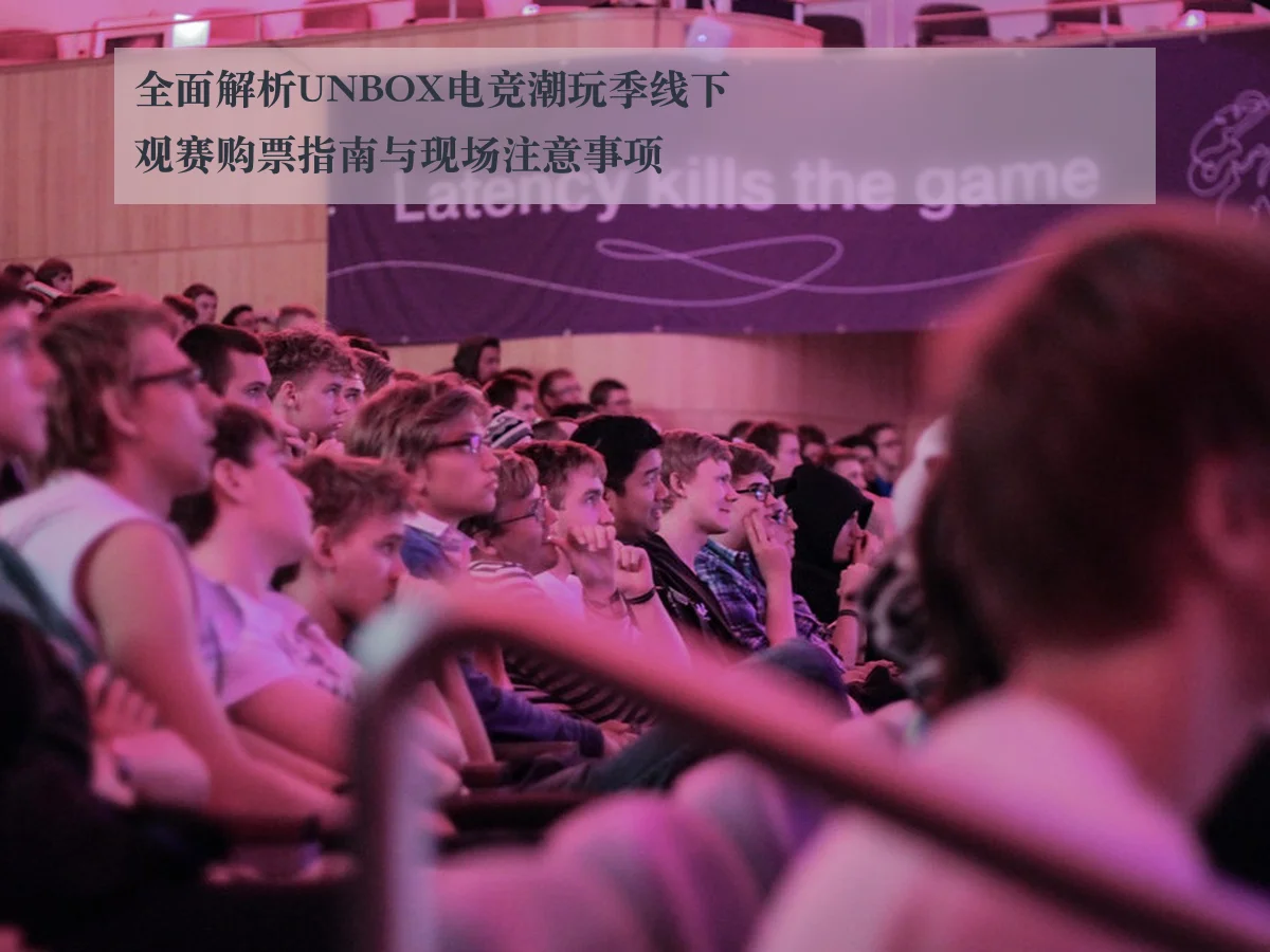 全面解析UNBOX电竞潮玩季线下观赛购票指南与现场注意事项